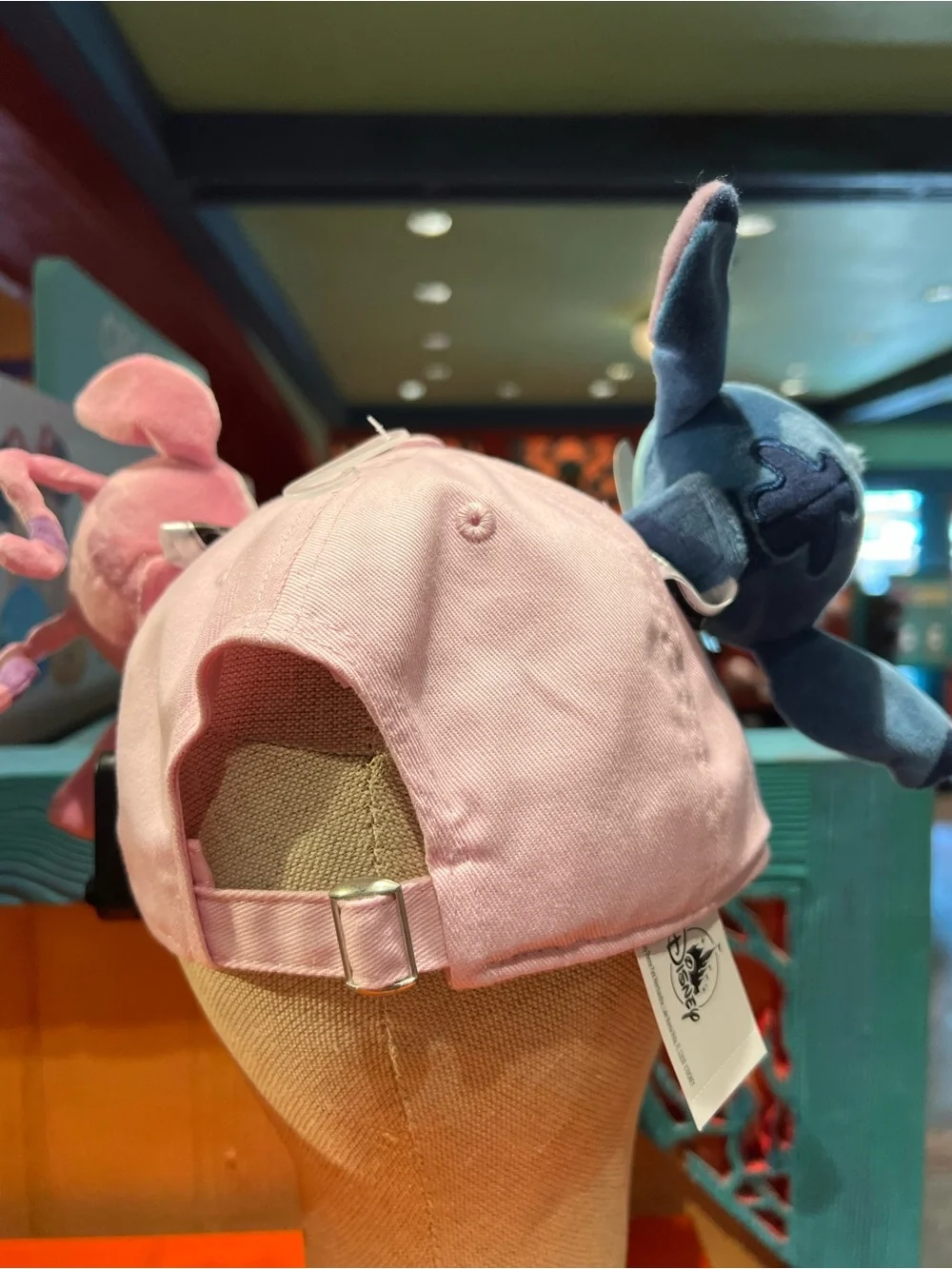 2026 Walt Disney World Create Your Own Hat Pink Hat Stitch & Angel Adult O/S